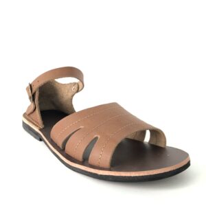 HULM Brown Genuine Leather sandals