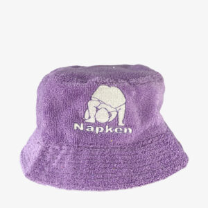 Napken "White baby" purple bucket hat