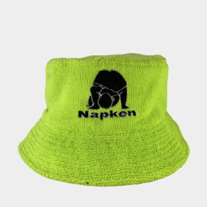 Napken "Black baby" lime green bucket hat - dot made