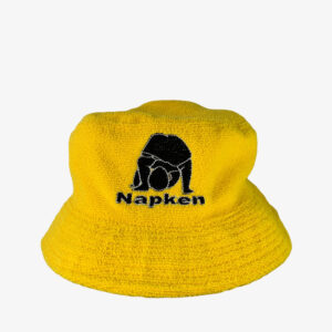 Napken Black Baby Yellow Bucket Hat- dot made