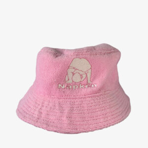 Napken "White baby" pink bucket hat - dot made