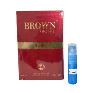 Brown Orchid Ruby perfume 5ml sample