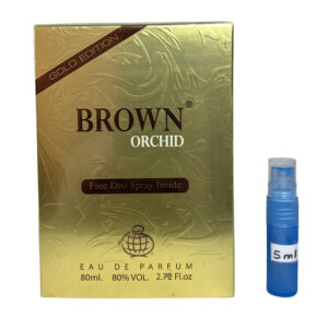 Brown Orchid Gold Edition perfume 5ml sample