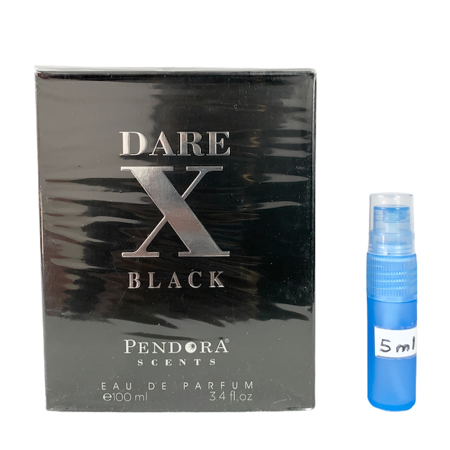 Dare X Black perfume 5ml sample