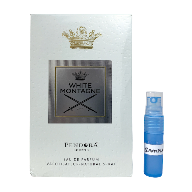 White Montagne EDP perfume 5ml sample