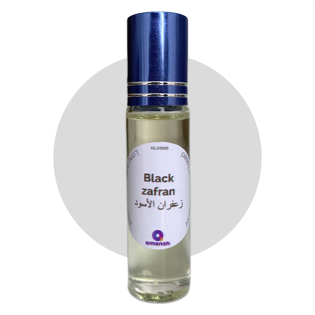 Amanah Black zafran oil perfume - dot made