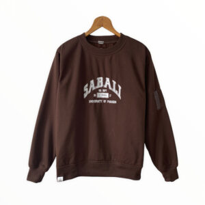 SABALI AW21 Chocolate brown sweater - Proudly South African