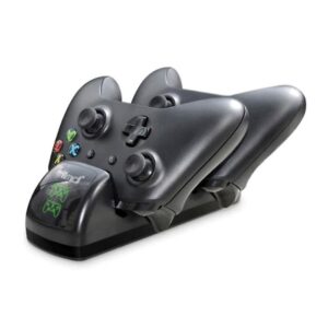 XBOX One Dual charging dock charger station stand ABS+ rechargeable replacement batteries.