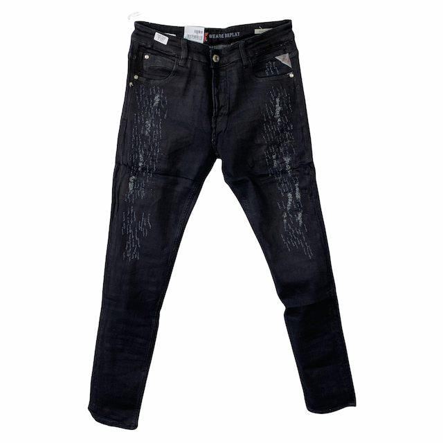 B1006 Deep blue denim jeans - Shop jeans online | DOT Made