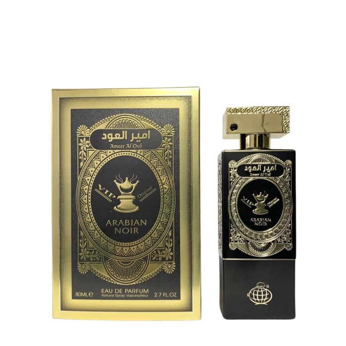 Ameer Al Oud VIP Arabian Noir Eau De Parfum 80ml - fragrance world perfumes