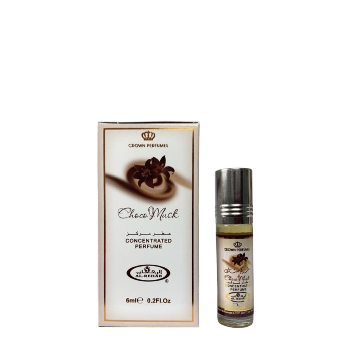 Al-Rehab Choco Musk oil perfume 6ml - Crown Perfumes