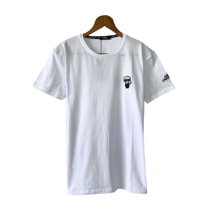 KL Cartoon white crewneck t-shirt - Shop t-shirts online | DOT Made