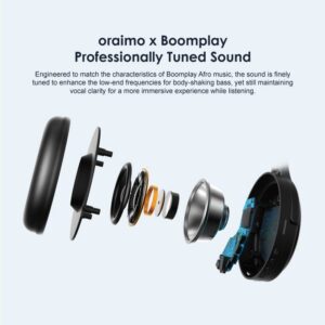 Oraimo OEB-H89D Booming Bass Bluetooth wireless headphones