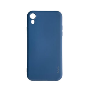 Hoco iPhone XR Liquid Silicone Dark Blue smartphone case