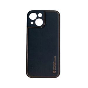 iPhone 13 Mini Black Protection Leather Smartphone Case
