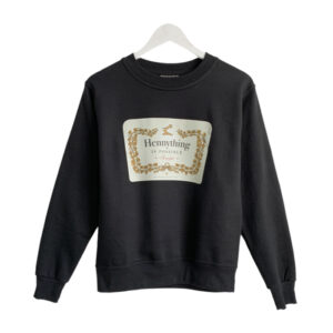 Hennything Is Possible black crewneck sweater