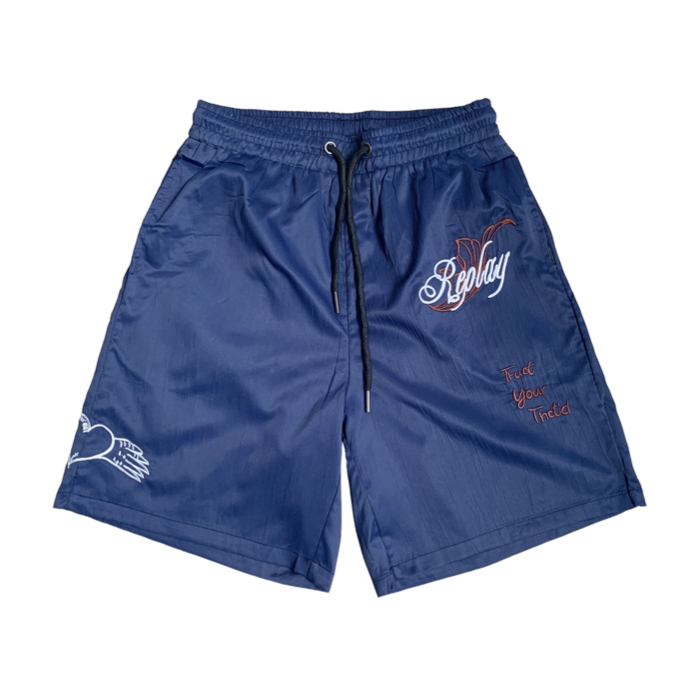 RE2022 Trust Your Navy Summer Swim Shorts - DOT Made