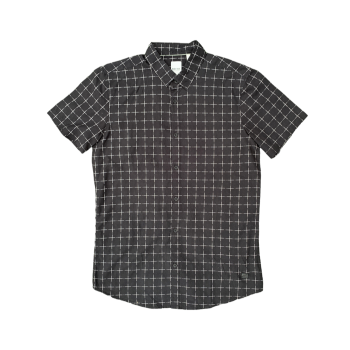 REFILL Damian SS Black Shirt - short sleeve