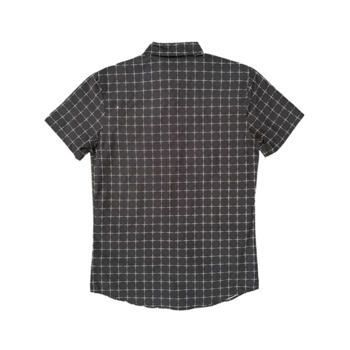 REFILL Damian SS Black Shirt - short sleeve