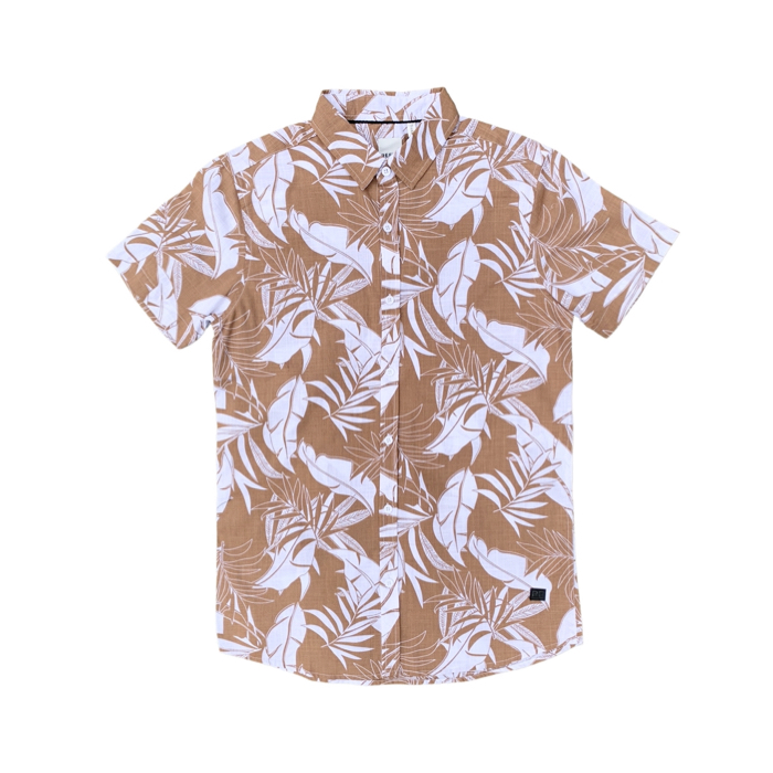 Refill Davi TSS Light Brown Shirt - Summer Shirt