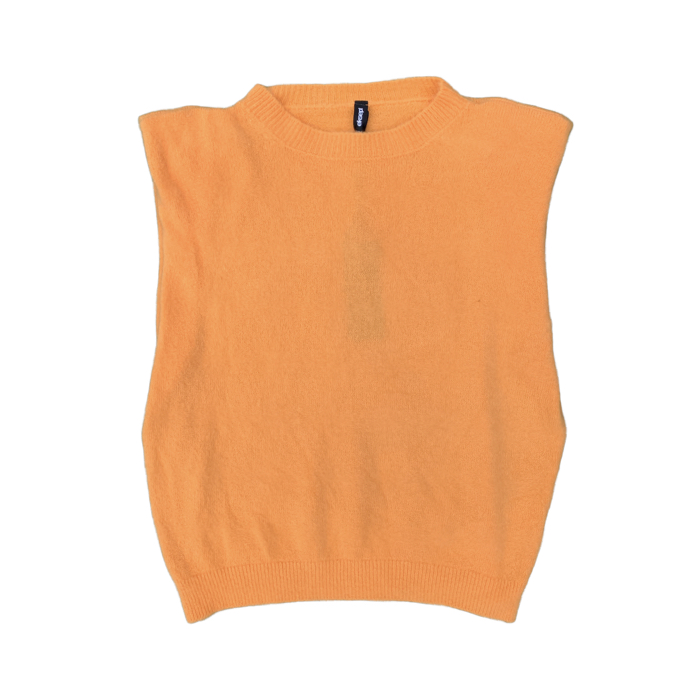 Eksept La-Sleeveless Orange Knit