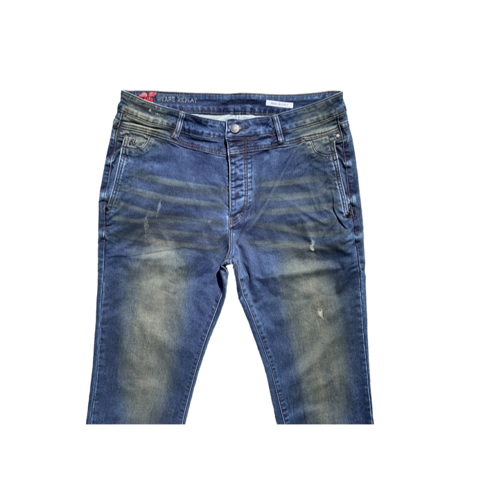 REPLAY B170 Blue Stretch Denim Jeans