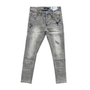 DIESEL DS9A92 Concrete grey stretch denim jeans
