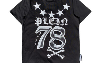 Philipp plein - FF013 Plein 78 Black Crewneck T-Shirt