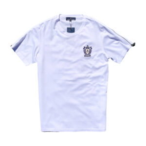 Angelo Galasso Zipper White T-shirt