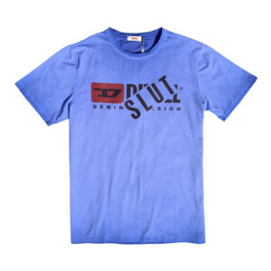 DSL106 Slut Blue Crewneck T-shirt - diesel