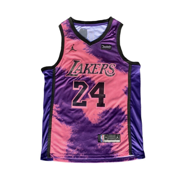 Lakers 24 White Basketball Vest - DOT Made