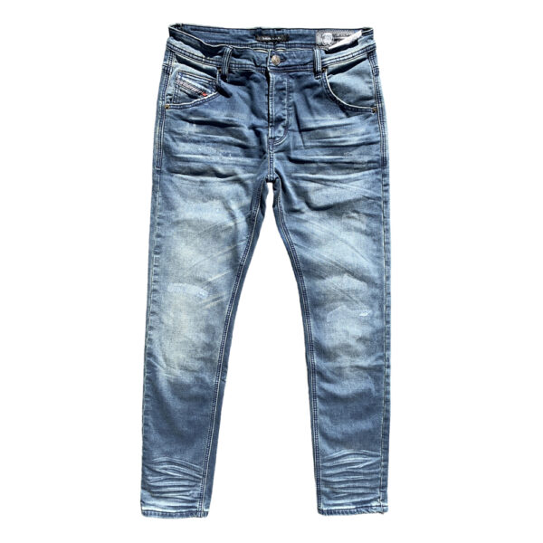 DS9C61 Shaded Blue Stretch Denim Jeans