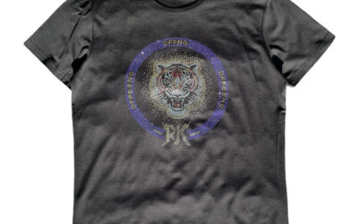 Carty & Liont Tiger Black Crewneck T-Shirt - GUCCI