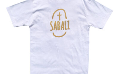 SABALI Est.2017 logo white t-shirt - dot made
