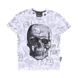 FF003 Skull White crewneck t-shirt - Philipp Plein