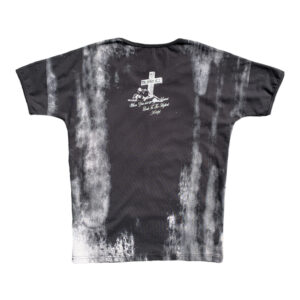 Kingz Cross angel black v-neck t-shirt