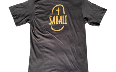 SABALI Est.2017 Logo Black Crewneck T-Shirt