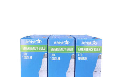 6-Pack Afristar Emergency Bulb LED 1080LM 12W