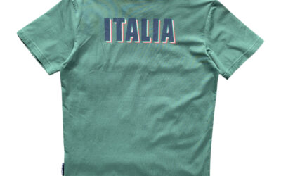 EA1544 Italia Green Crewneck T-Shirt - Emporio Armani