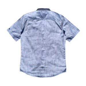 TH228 Denim Blue Short Sleeve Shirt