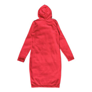 Minimalist Women's AW21 Red Classic Hoodie Dress