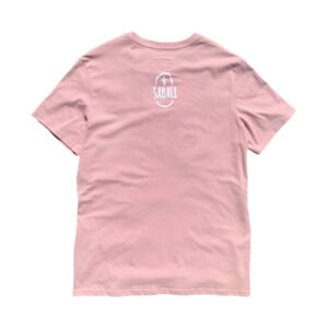 SABALI Typography Baby Pink Crewneck T-Shirt