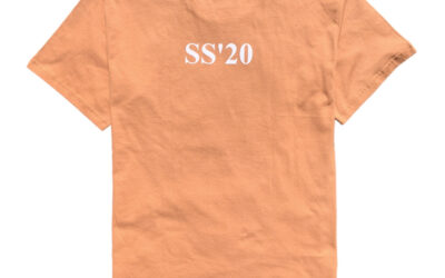 SABALI Passion Logo Orange Crewneck T-Shirt
