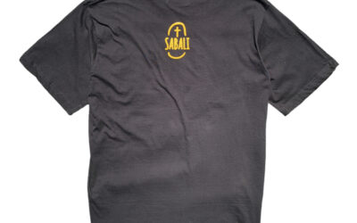 SABALI 2020 Logo Black Crewneck T-Shirt