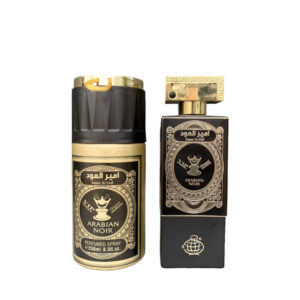 Fragrance World Ameer Al Oud VIP Arabian Noir 2-in-1 Fragrance Combo Set
