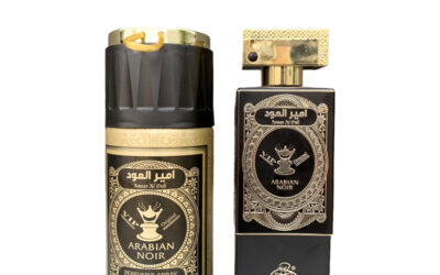 Fragrance World Ameer Al Oud VIP Arabian Noir 2-in-1 Fragrance Combo Set