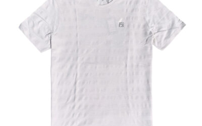 REFILL Tijl Tss Stone-White Crewneck T-Shirt