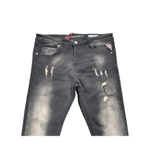Replay B1014 Charcoal black stretch denim jeans