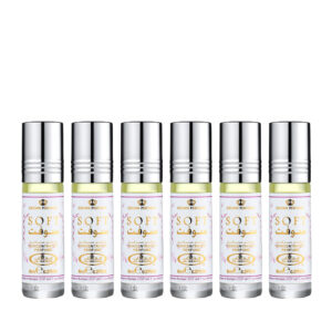 6 Pack Al-Rehab Soft Oil Parfum 6ml - Crown Perfumes - Arabian Dubai Perfumes - DOT Made Wholesale Fragrances