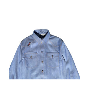 Kalushi Men's SS23 Blue Denim Shirt